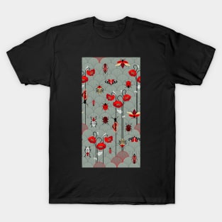 art nouveau bugs T-Shirt